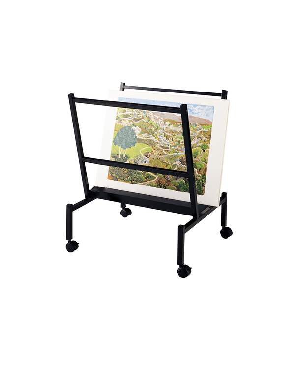 Commercial-grade Art Print and Poster Display Rack For 24"x36" and 26"x32" Sleeves