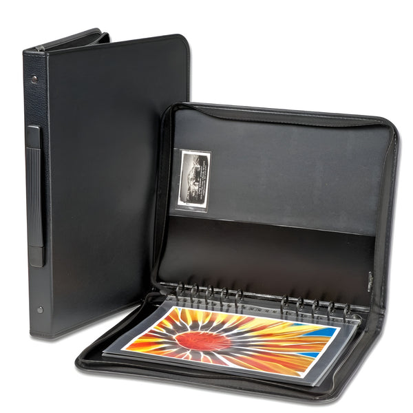 Heavy Duty Binder with Plastic Sleeves 18X24, Portfolio Folder