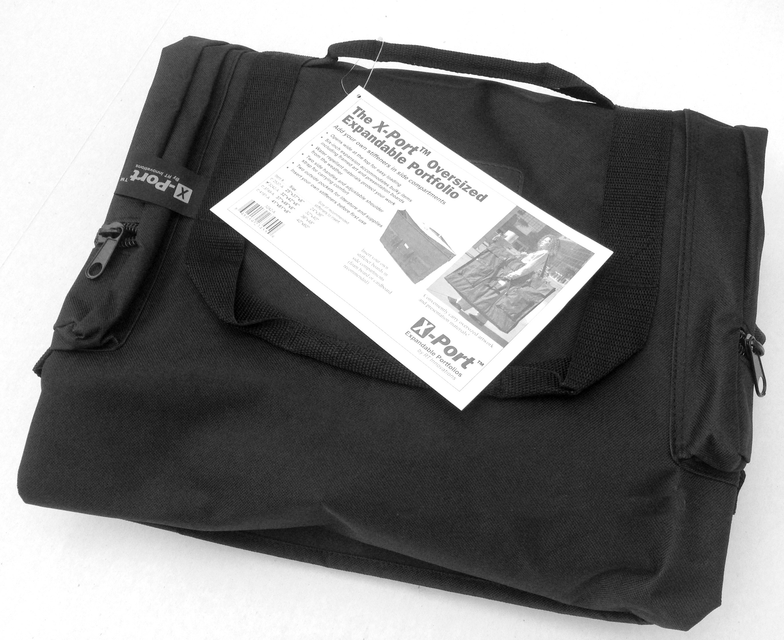 32"x42"x6" Extra Large Expandable Art Portfolio Case Portfolios and