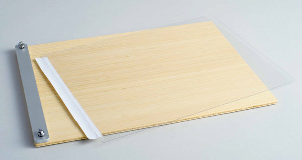 LuxBind Instant Portfolio Book for 11"x17" Paper Stacks - Aluminum Clamp