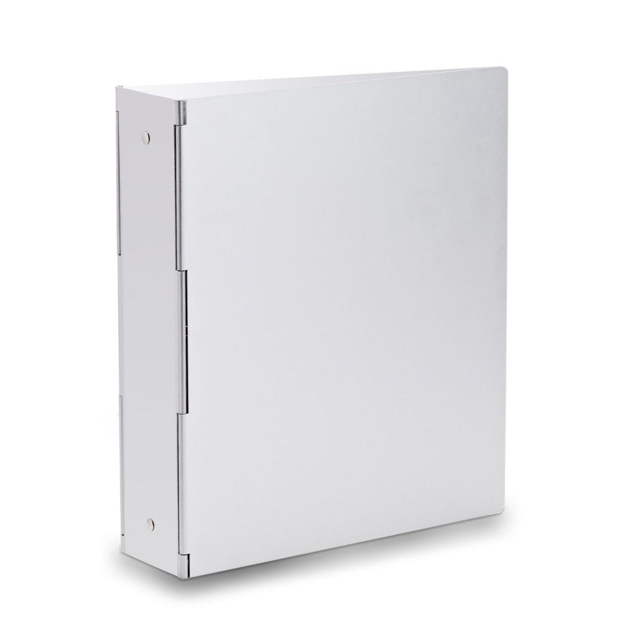 Machina Aluminum 2" 8.5"x11" 3-Ring Binder