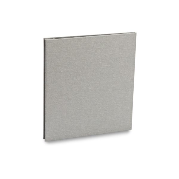 Pina Zangaro Bex 8.5"x11" Portrait Screwpost Binder in Gray (sheets sold separately)