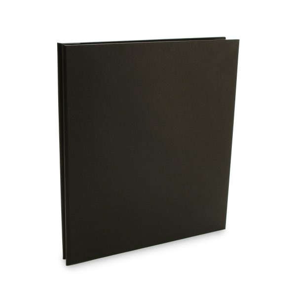Pina Zangaro 8.5"x11" Portrait Screwpost Binder in Black (sheets sold separately)