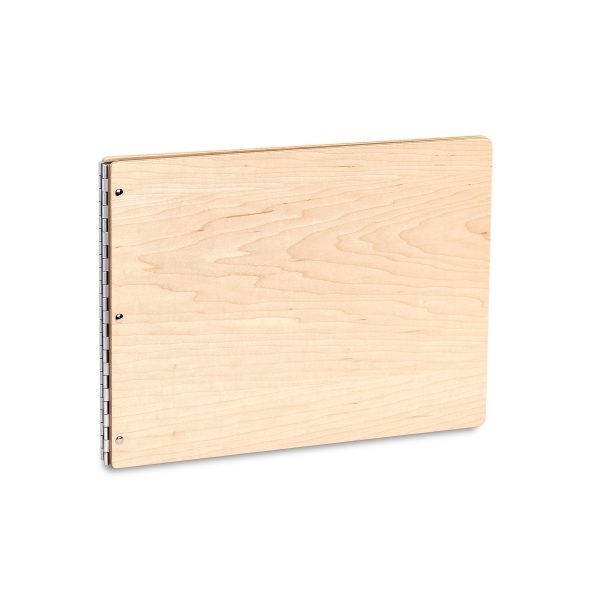 Pina Zangaro Maple 11"x14" Landscape Screwpost Portfolio Book (sheets sold separately)