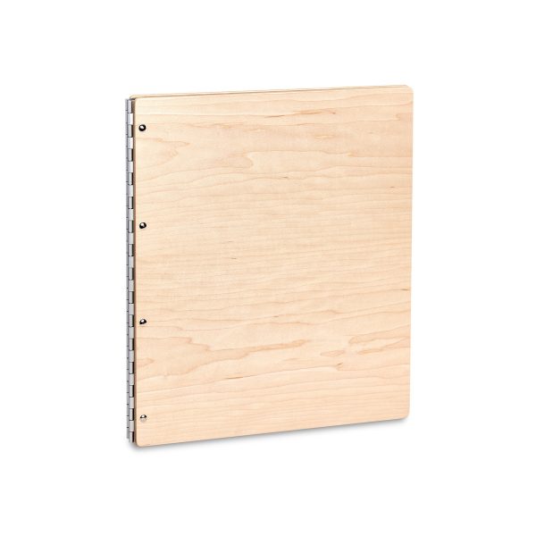 Pina Zangaro Maple 11"x14" Portrait Screwpost Portfolio Book (sheets sold separately)