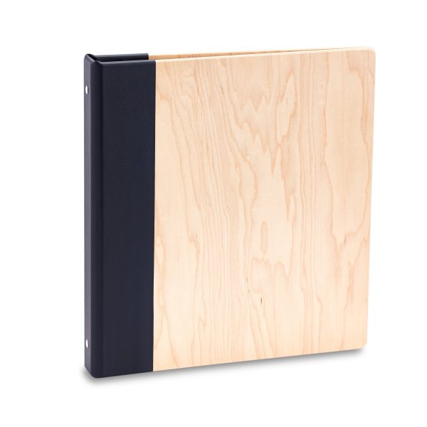 Maple 8.5"x11" Portrait Style 3-Ring Binder 1/2"