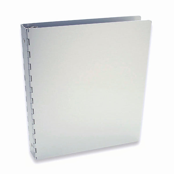 Machina Aluminum 1" 8.5"x11" 3-Ring Binder