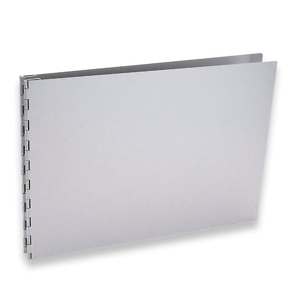 Pina Zangaro Machina 8.5"x11" Landscape Aluminum Screw Post Portfolio Book + 20 Archival Sheet Protectors
