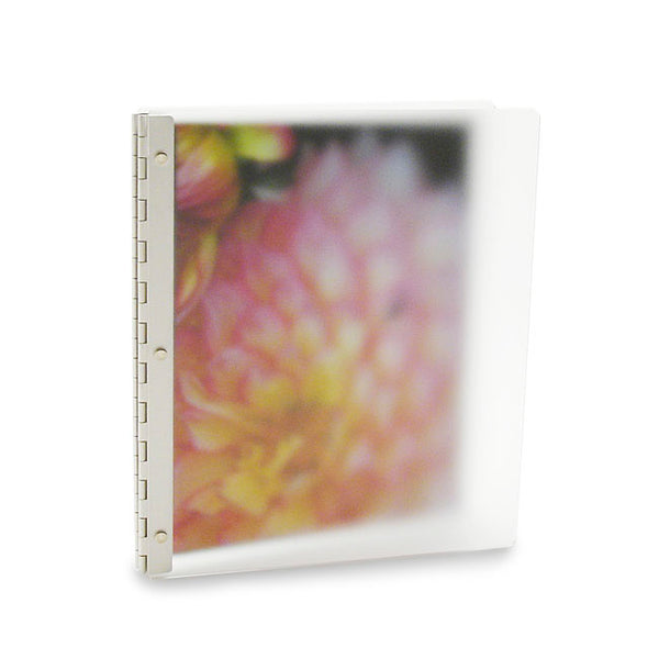 Vista Acrylic Screwpost Portfolio Book - Mist + 20 Archival Sheet Protectors