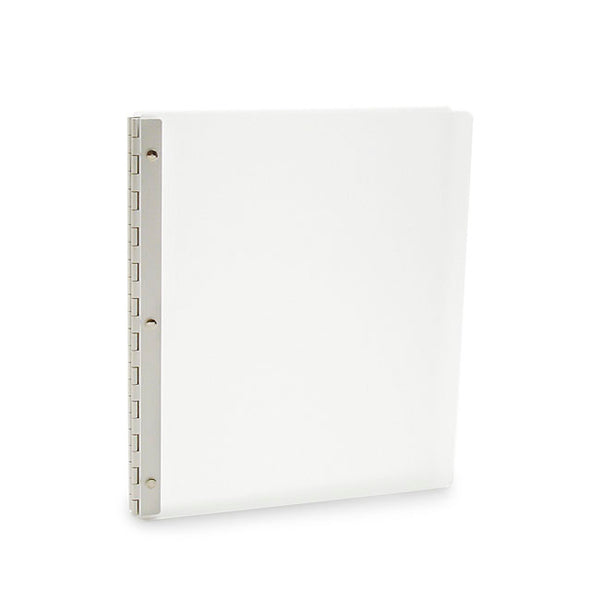 Pina Zangaro Vista Mist (Translucent) 8.5"x11" Portrait Acrylic Screwpost Portfolio Book +20 Archival Sheet Protectors